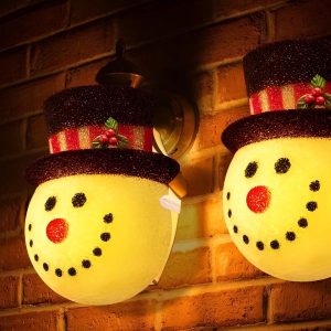 Schneemann-Lichtabdeckungen | SNOWKO