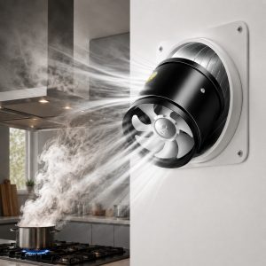 Abluftventilator für Küche, Badezimmer & Büro - 160 m³/h oder 530 m³/h | VENTORIS